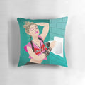 Soft and breathable fresh pillow with Alejandro Mogollo art design