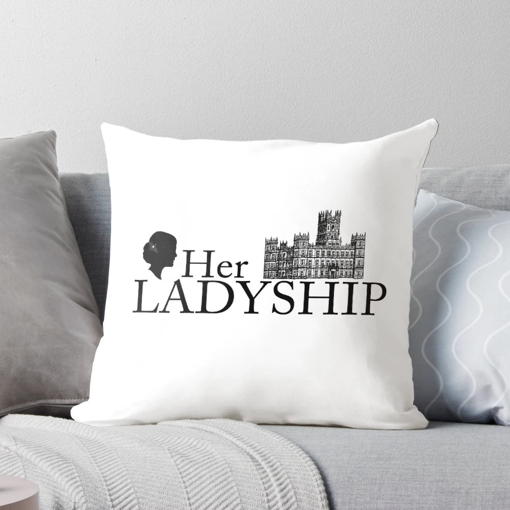 Luxurious 'Lady Mary' pillow inspired by the hit TV series Downton Abbey