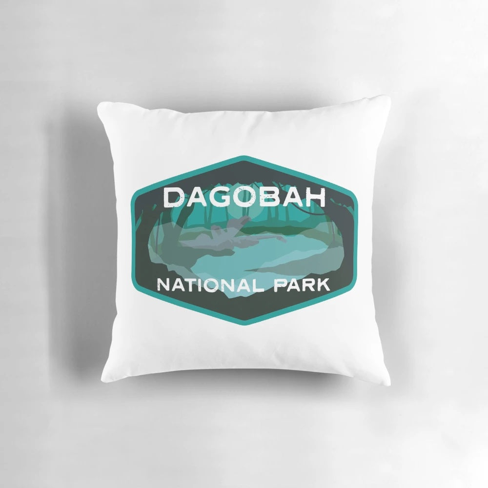 Dagobah Star Wars Pillow with iconic characters and symbols