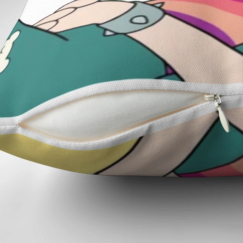 A plush, star-themed pillow for cozy lounging
