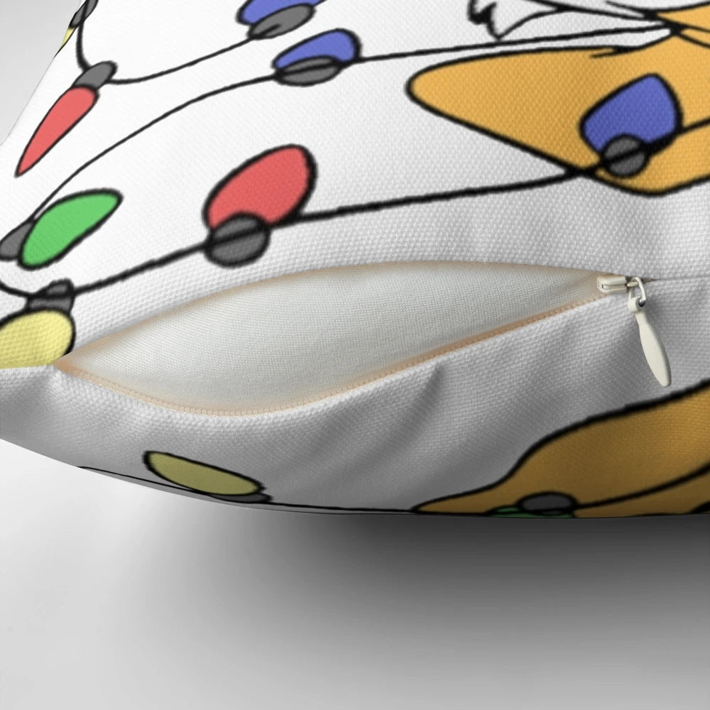 Donald Duck Christmas stress relief pillow with Mickey and Minnie Mouse