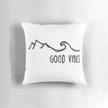 Good Vibes Boho Beach Inspired Pillow