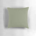 Soothing sage-colored pillow for a restful night's sleep