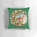 Cozy "Animals of Farthing Wood" inspired classic design pillow