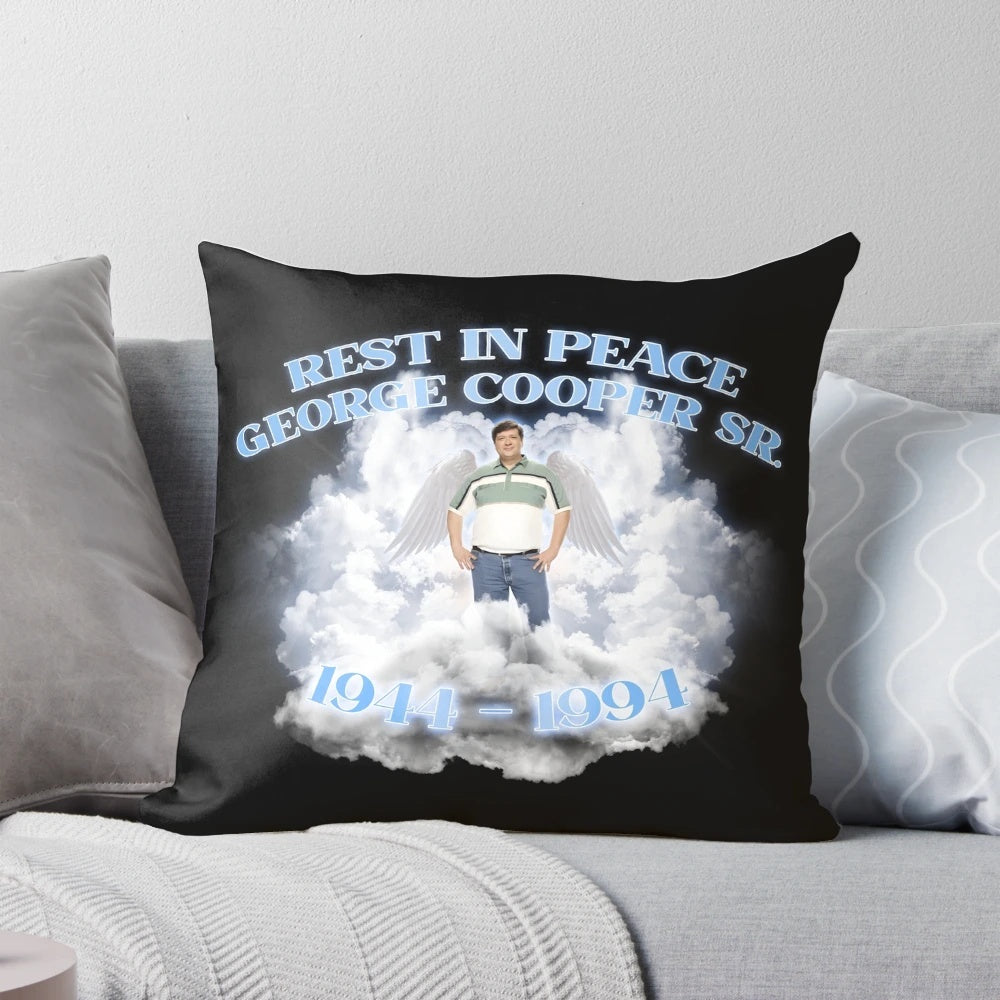 Rest in Peace George Cooper Tribute Pillow