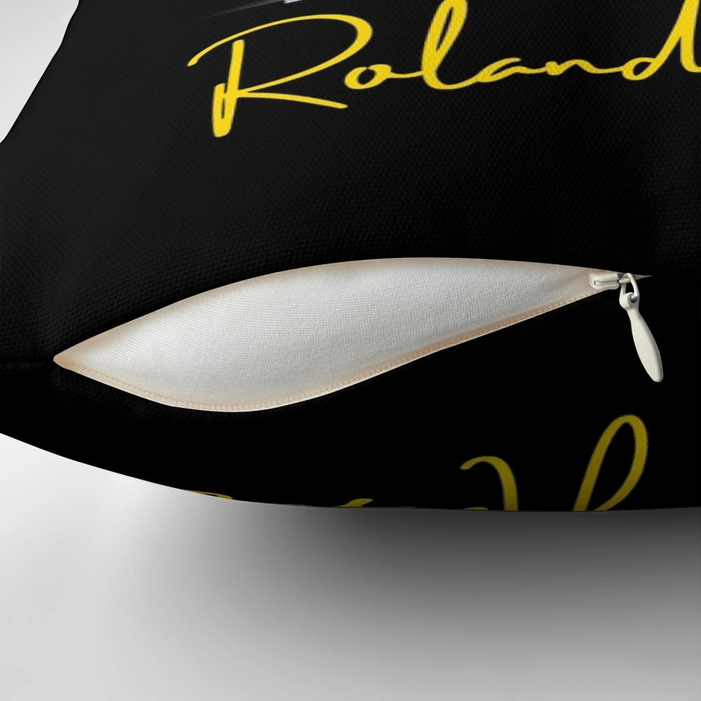 Roland Kaiser Tribute Pillow - A Cozy Keepsake for German Schlager Music Enthusiasts
