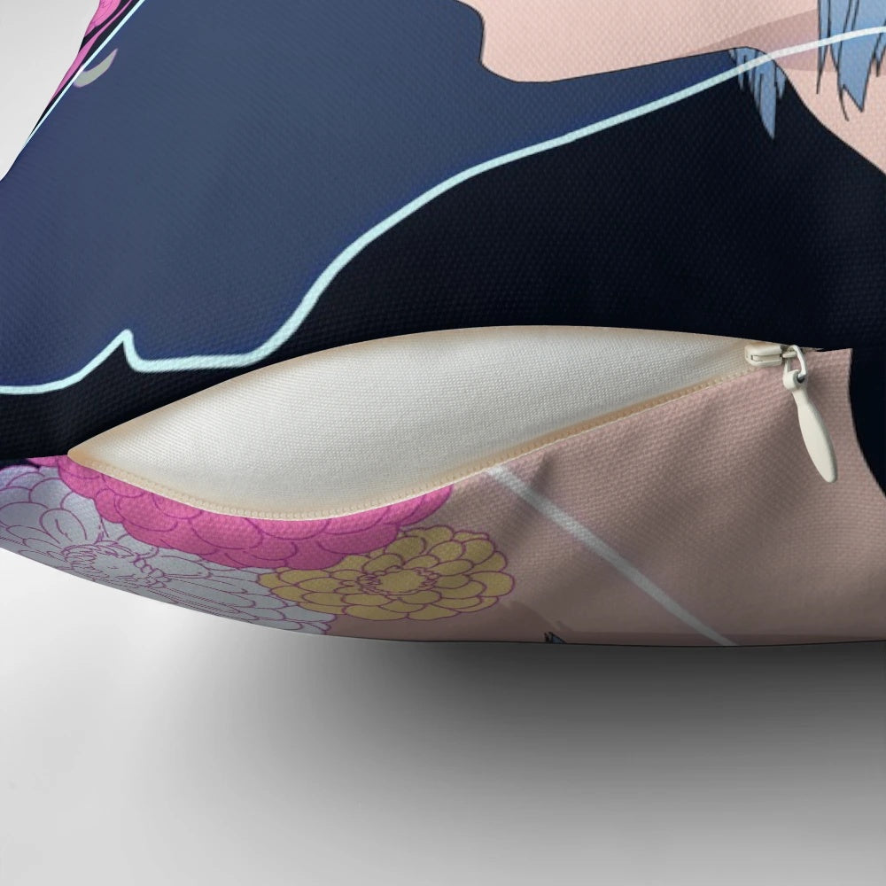 Soft, high-quality pillow featuring the character Haurchefant from the popular video game Final Fantasy XIV.