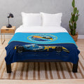 Fernando Alonso Renault Racing Inspired Plush Blanket