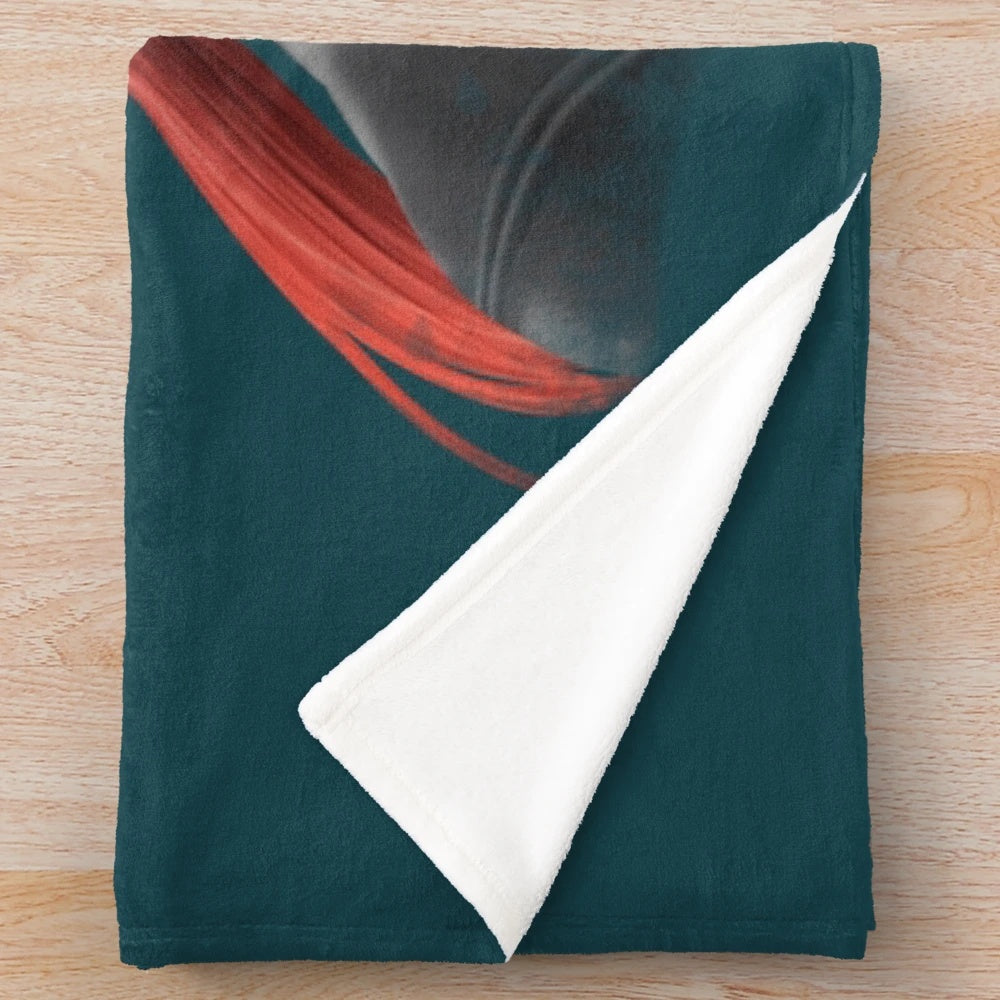 Reno from Final Fantasy 7 Remake inspired plush blanket