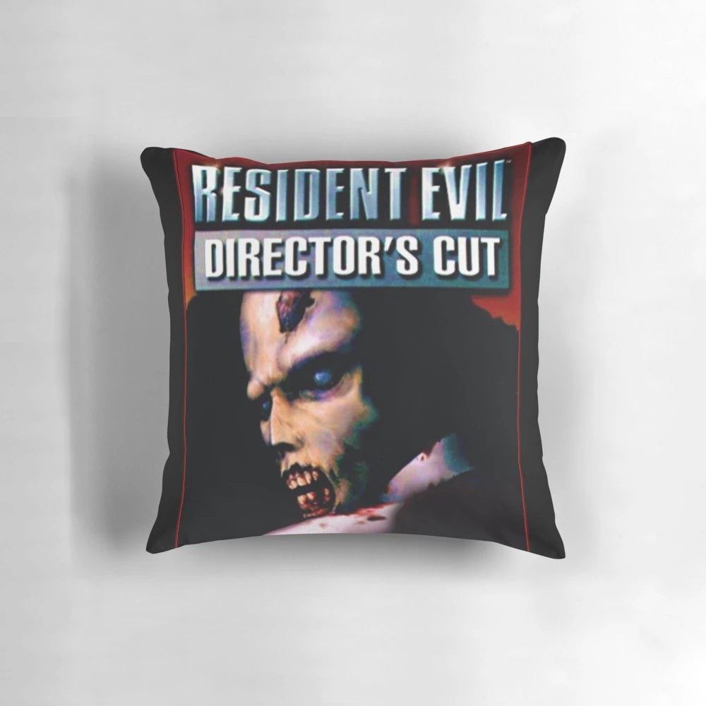 Resident Evil 1 Director's Cut Pillow with Remastered Low Neon Design