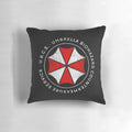 Resident Evil 3 Umbrella Biohazard Countermeasure Service Pillow with Jill Valentine and Carlos Oliveira characters