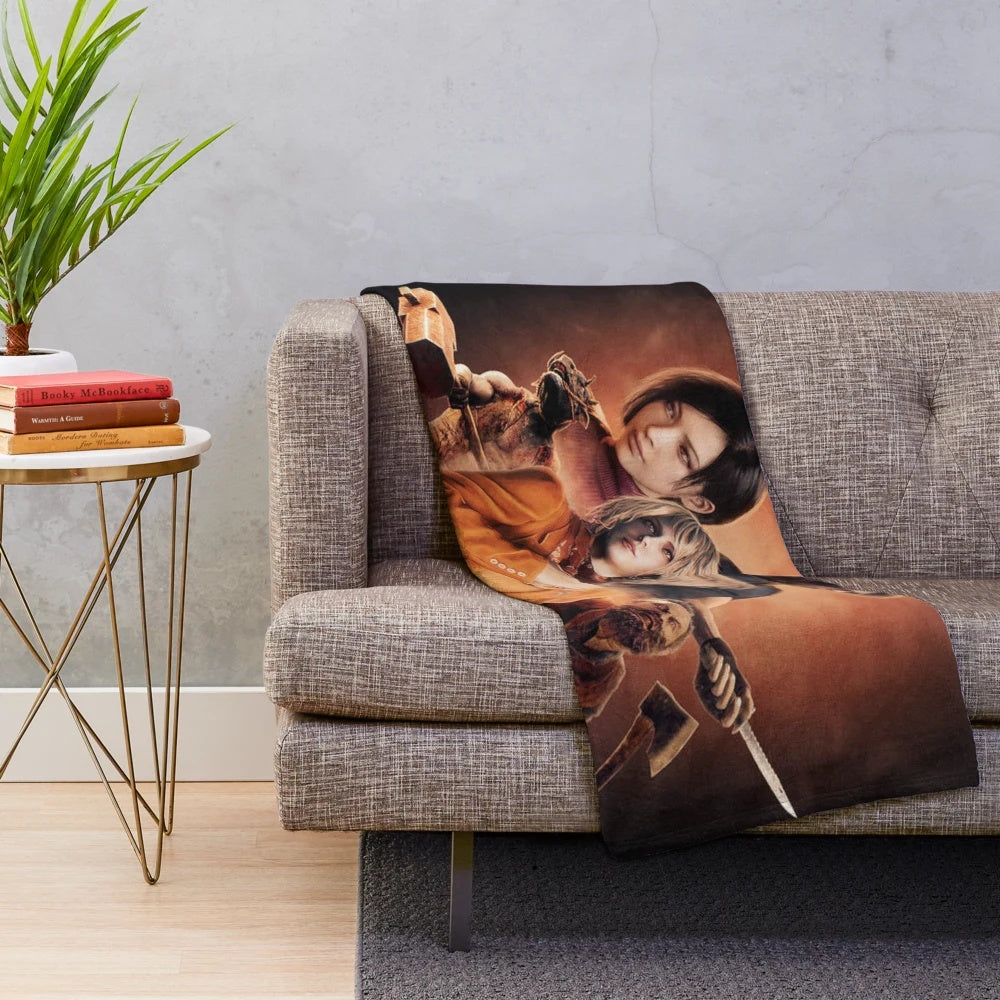 Resident Evil 4 Inspired Plush Blanket