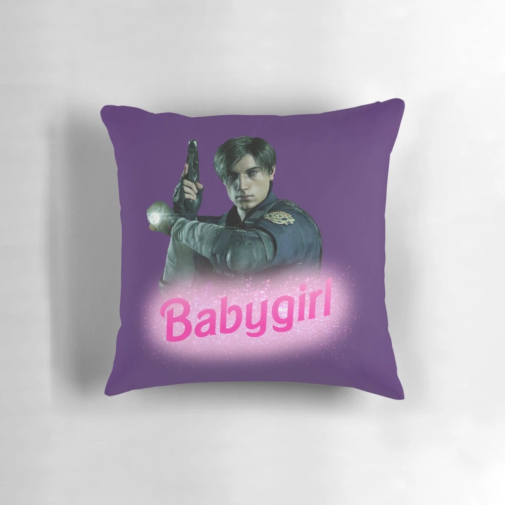 Resident Evil Inspired Leon Kennedy Pillow Cushion