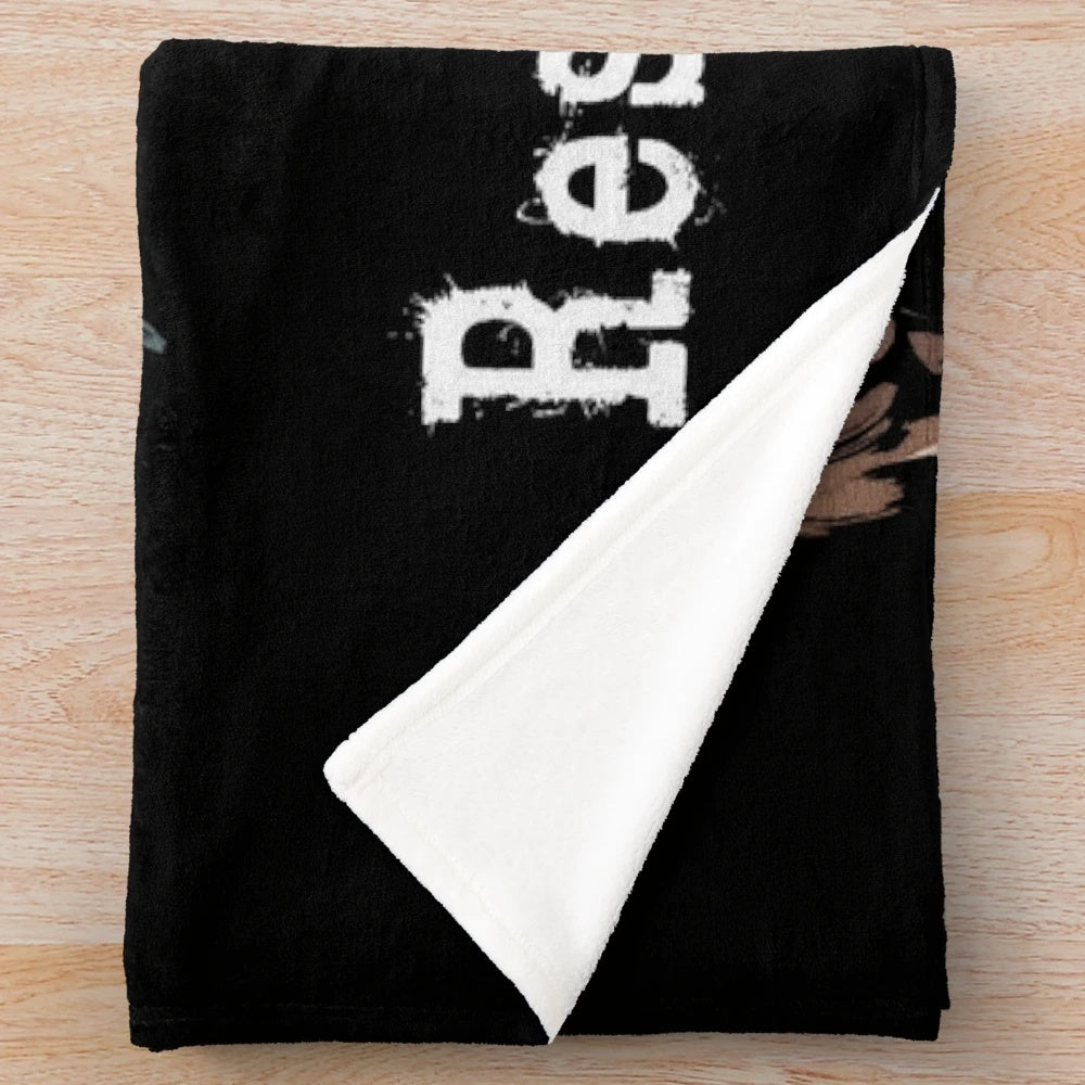 Resident Evil Remake Plush Blanket featuring Umbrella Corporation logo and characters