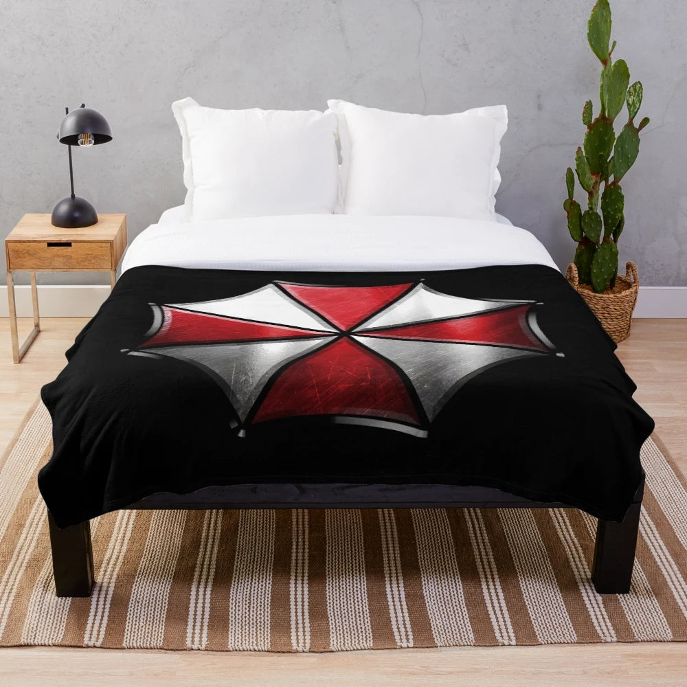 Resident Evil Umbrella Corporation Plush Blanket