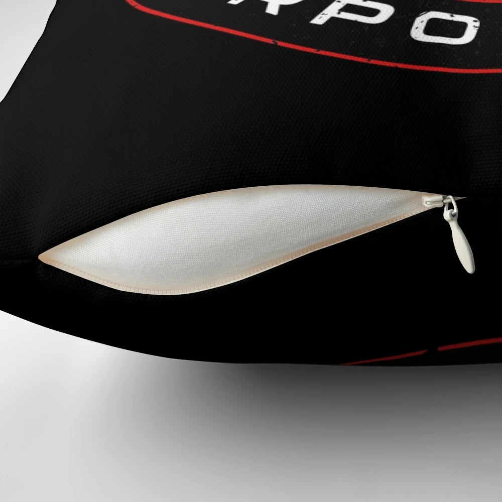 Umbrella Corporation horror-themed pillow featuring characters from the Resident Evil video game franchise