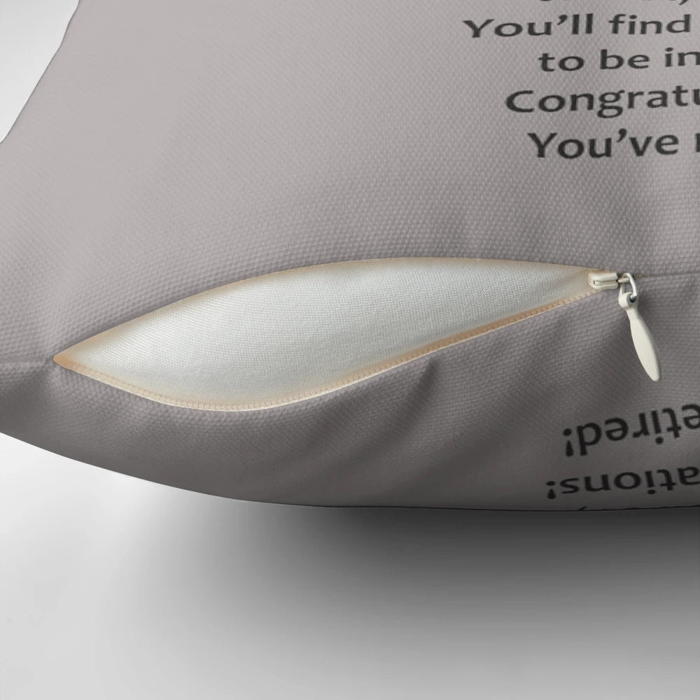 Retirement gifts for new retirees, including a retirement poem and party decorations.