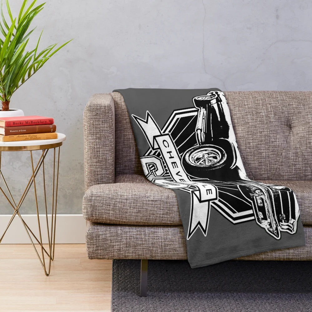 1969 Chevelle inspired plush blanket