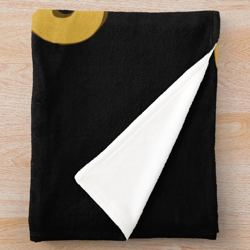 That 70s Show inspired plush blanket with retro 1970s style design