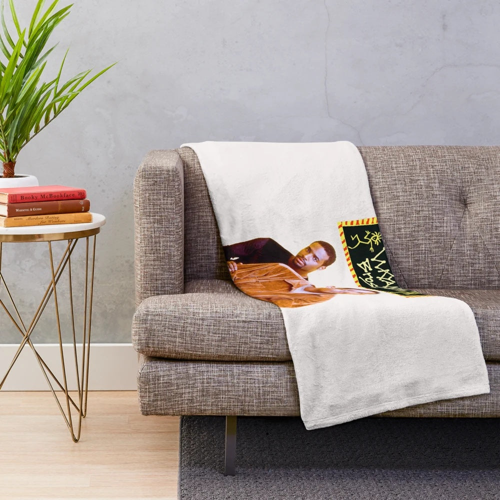 Retro 1990s The Wayans Bros Inspired Plush Blanket