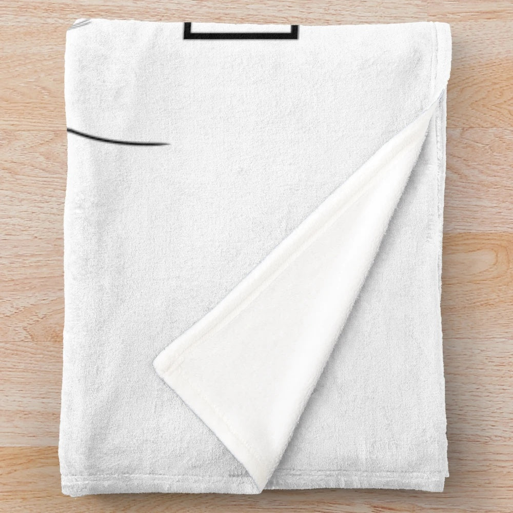 Soft plush blanket featuring the iconic "Take On Me" music video design from the 80s band A-ha