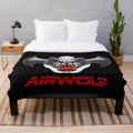 Airwolf TV series inspired plush blanket