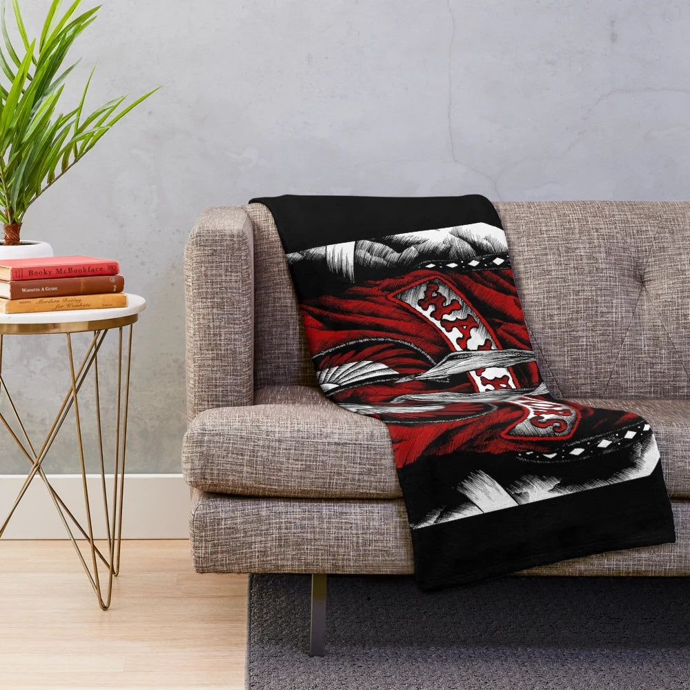 Plush blanket inspired by the 80s cult classic movie "The Warriors
