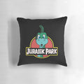 Soft, plush pillow featuring a design of the iconic 80s cartoon character Denver the Last Dinosaur.