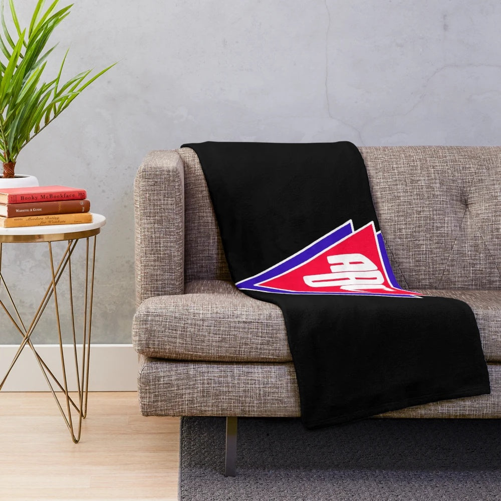 Soft, plush blanket featuring the classic 'ABC' cinema logo design