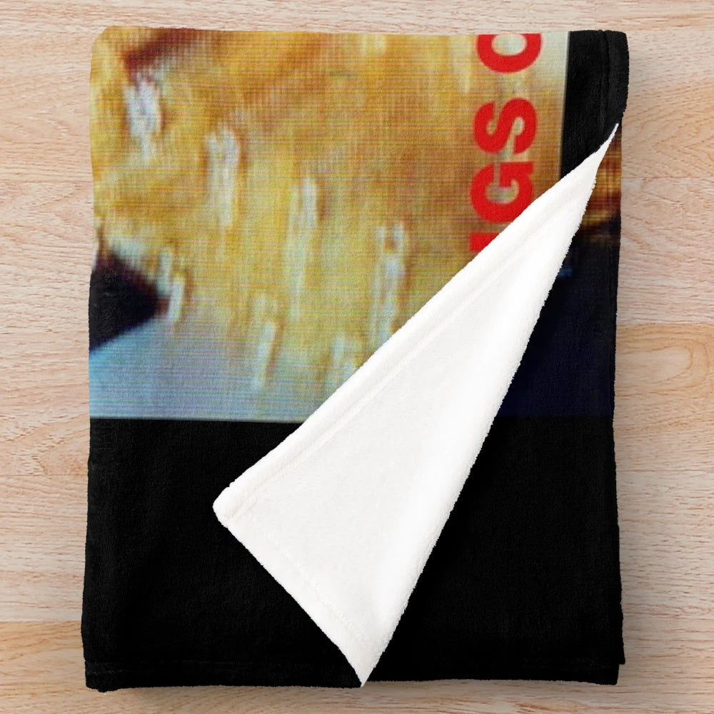 Soft plush blanket featuring the iconic Adam and the Ants 'Kings of the Wild Frontier' album cover