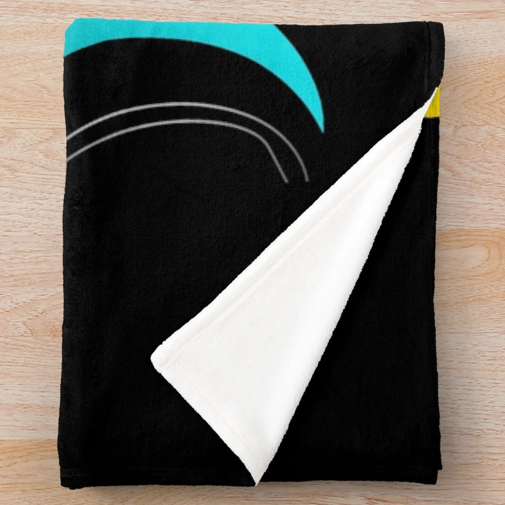 Grendizer inspired plush blanket