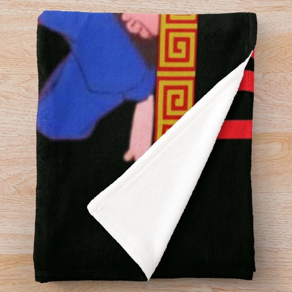 Ranma & Akane Anime Inspired Plush Blanket