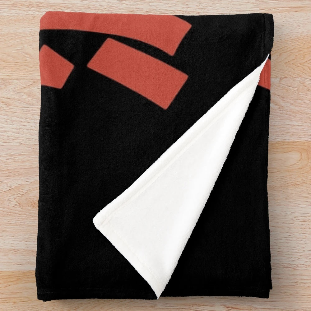 Neon Genesis Evangelion-inspired retro anime plush blanket