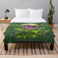 Audrey 2 Plush Blanket - Horror Movie Inspired Soft Throw Blanket