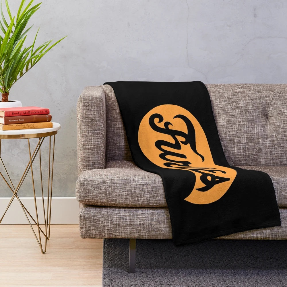 Retro baseball furies inspired plush blanket