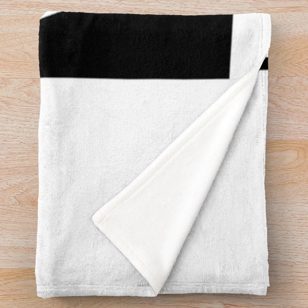 Blues Brothers inspired plush blanket with vintage movie design