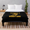 Plush blanket featuring a vintage Bobby Orr inspired design