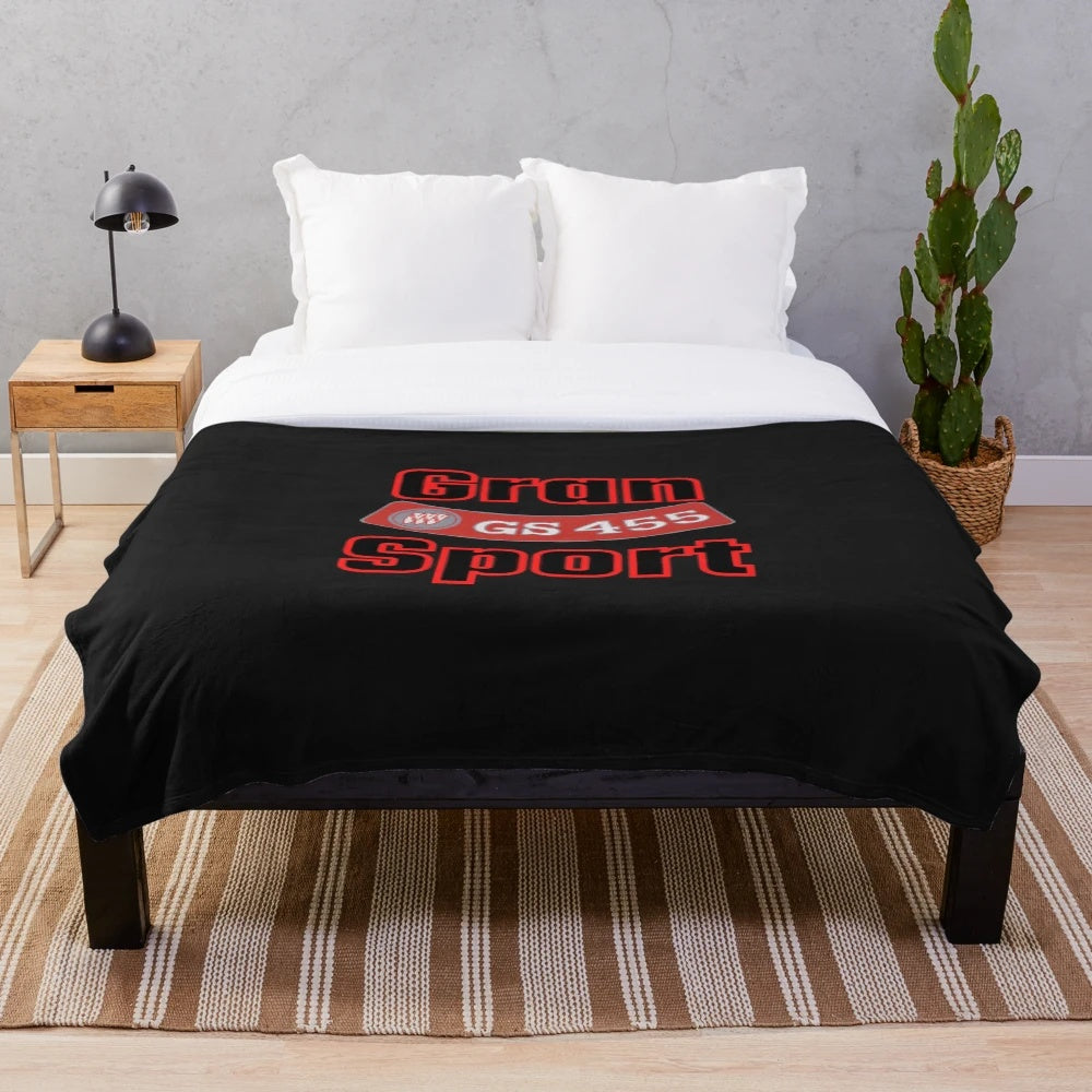 Buick Gran Sport 455 inspired plush blanket