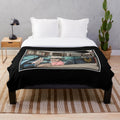 Burt Reynolds Smokey and the Bandit themed plush blanket