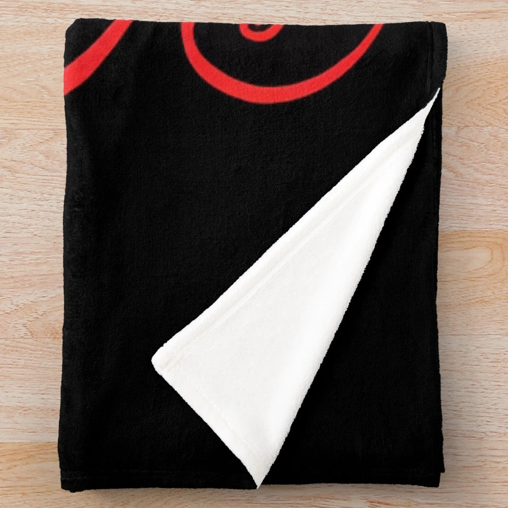 Retro cartoon-inspired anime plush blanket featuring classic Emily design