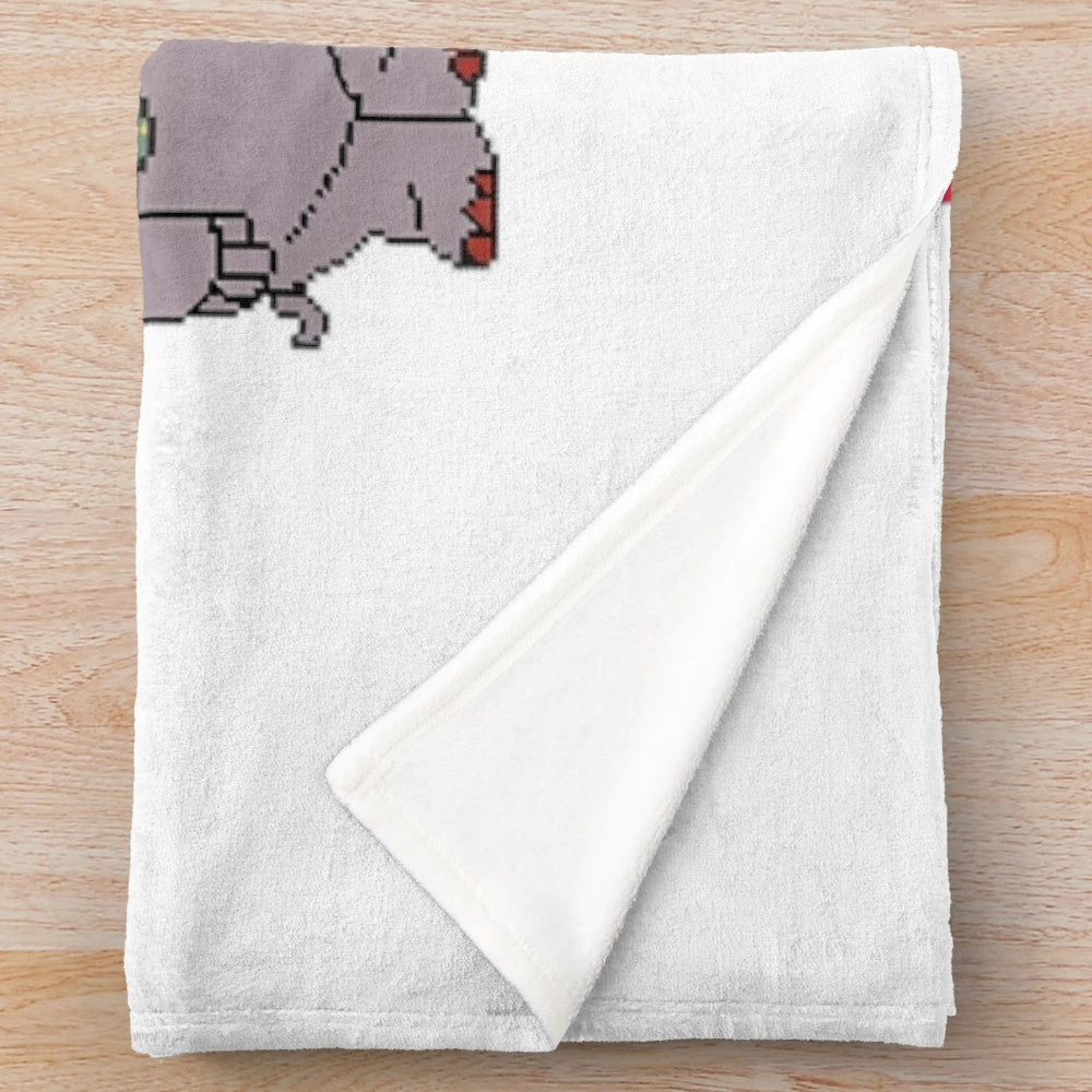 Retro cartoon movies vintage animated plush blanket