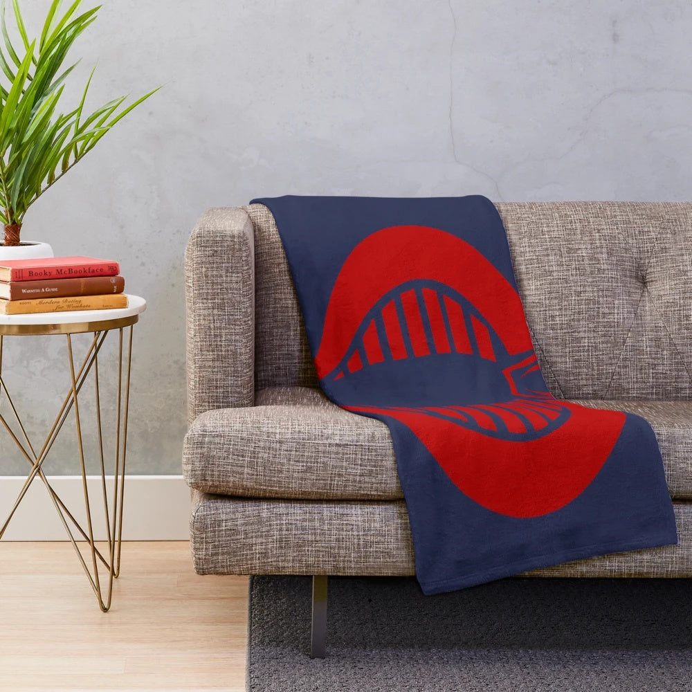 Cobra GI Joe Logo Plush Blanket