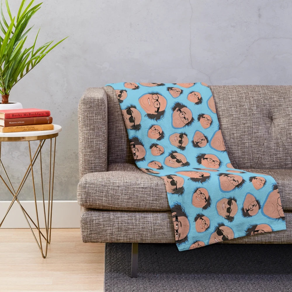 Danny Devito meme-inspired plush blanket