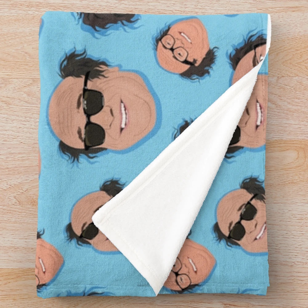 Danny Devito meme-inspired plush blanket