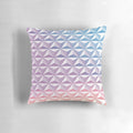 Vintage-inspired purple pillow with a geodesic sphere design, perfect for Disney fans.