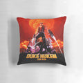 High-contrast pillow featuring the iconic Duke Nukem 3D game character