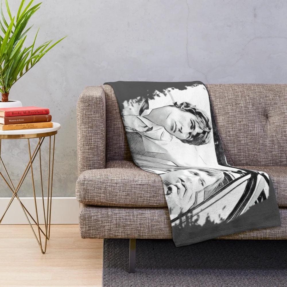 Retro Emergency TV Show Inspired Plush Blanket
