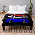 Ford Mustang Fox Body Plush Blanket