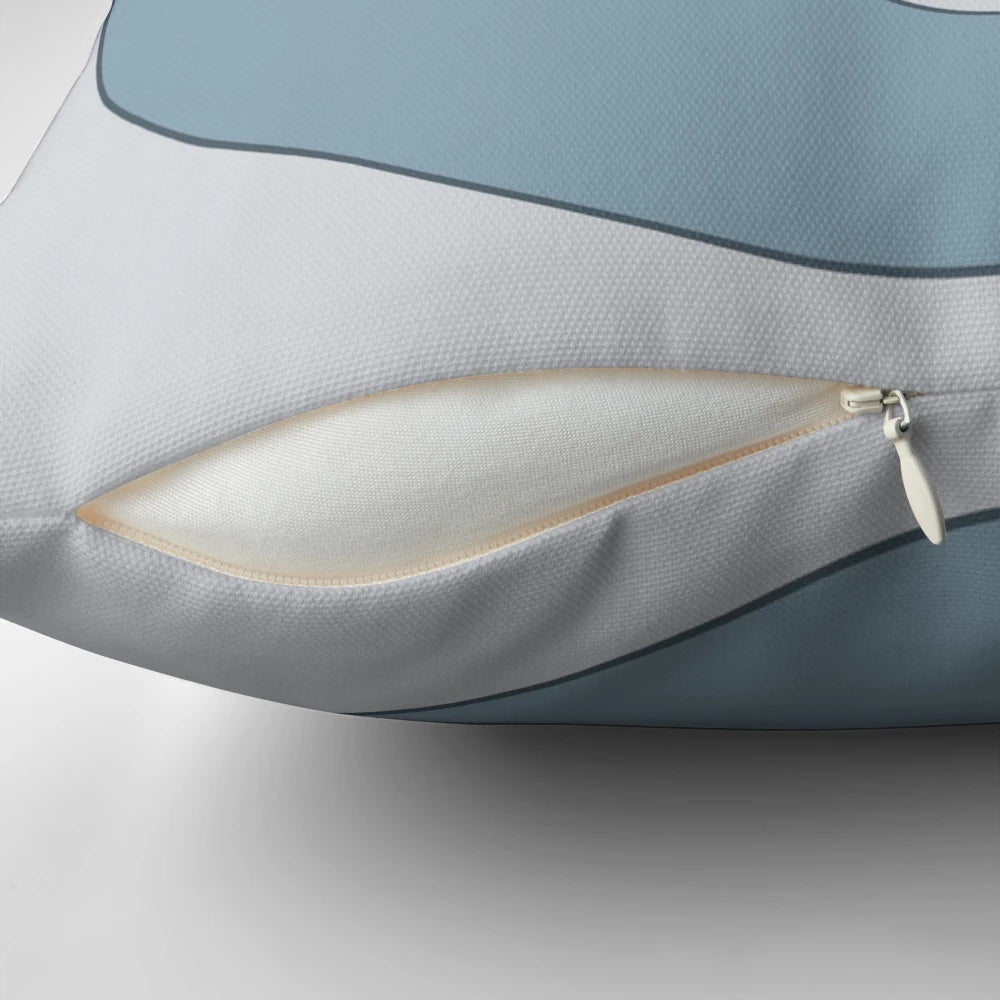 Decorative pillow featuring flat design vector art of classic video game controller buttons