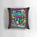 Retro gaming-inspired pillow with classic ZX Spectrum and Ultimate Play the Game graphics